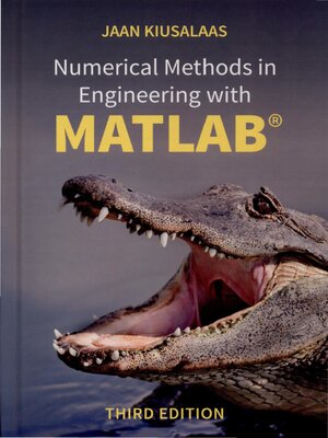 cover image of Numerical methods in engineering with MATLAB